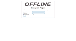 Desktop Screenshot of ethiopianpages.com